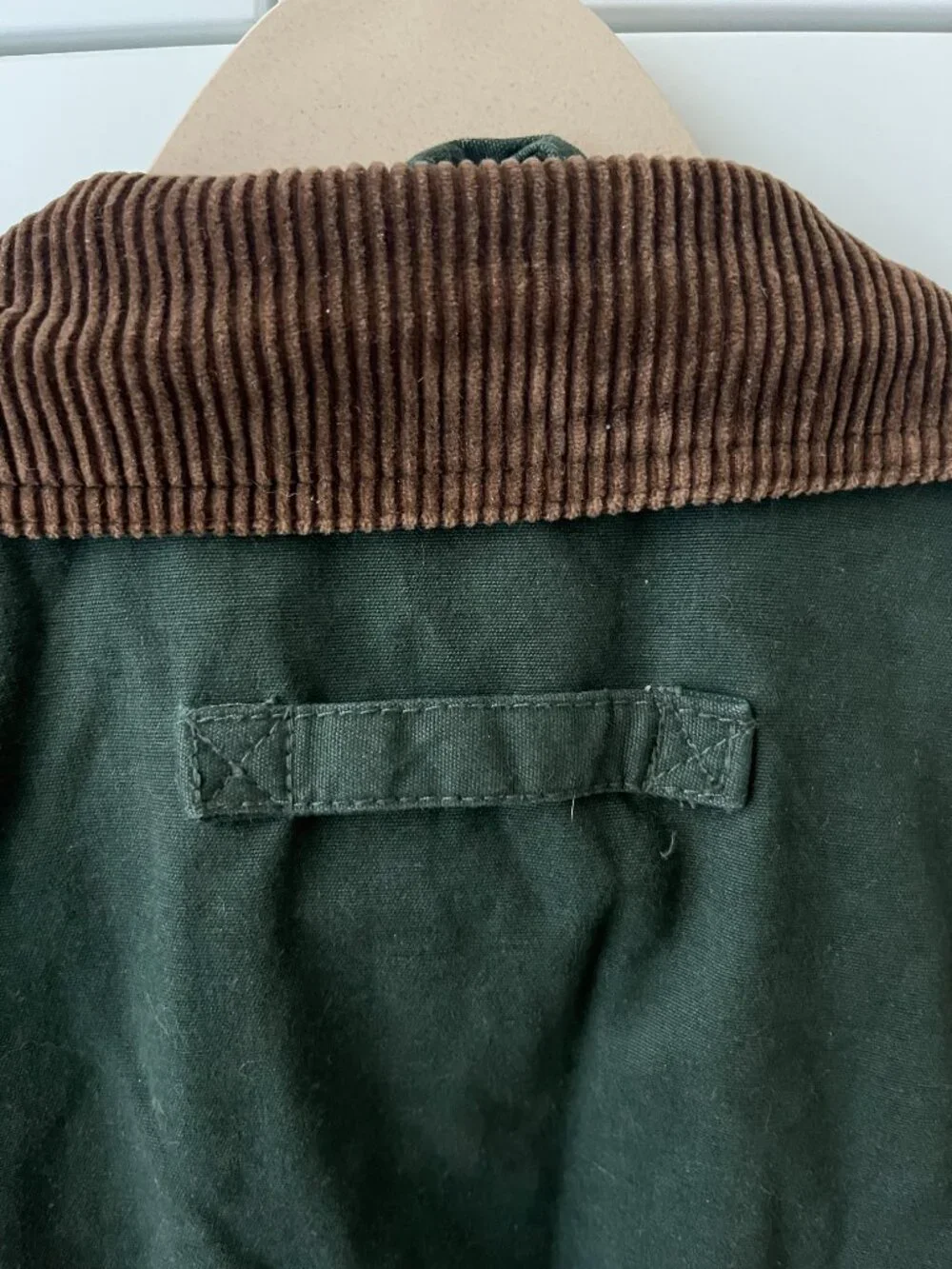 Vintage Aberdeen Canvas Flannel-Lined Cargo Coat – Chore/Barn Jacket – Men's Lar